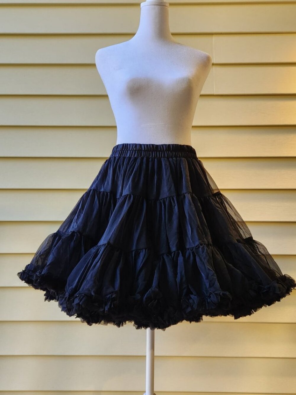 Ultra Soft Black Petticoat